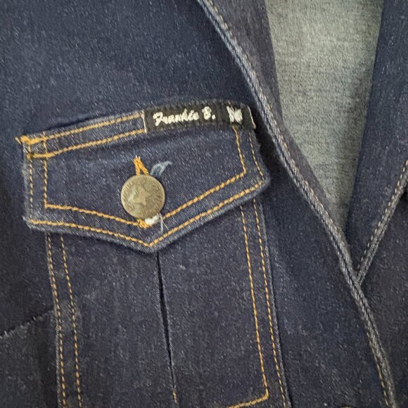 Frankie B | Denim Jumpsuit | Y2K - Picture 3 of 4